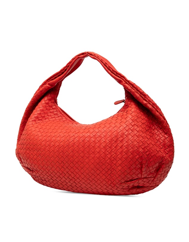 Pre-Loved by Azura Reborn - Pre-Loved Large Nappa Intrecciato Belly Hobo