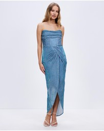 Romance by Honey and Beau - Blake Strapless Midi Dress