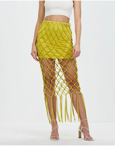Third Form - Net Maxi Skirt