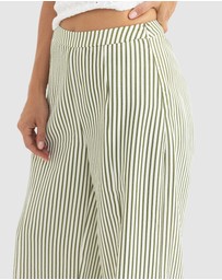 Rhythm - Cove Stripe Wide Leg Pants
