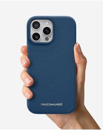 Maison De Sabre - Leather Phone Case (iPhone 16 Pro Max)