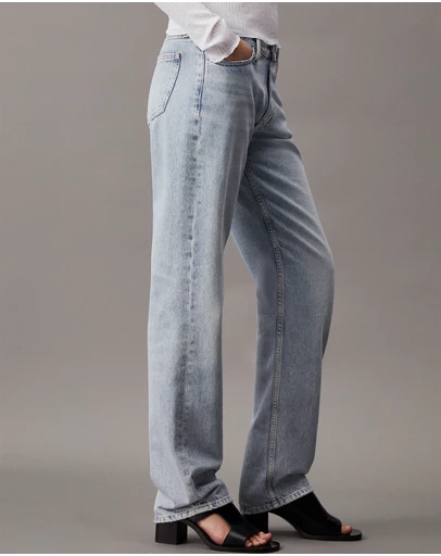 Calvin Klein Jeans - Low Rise Straight Jeans