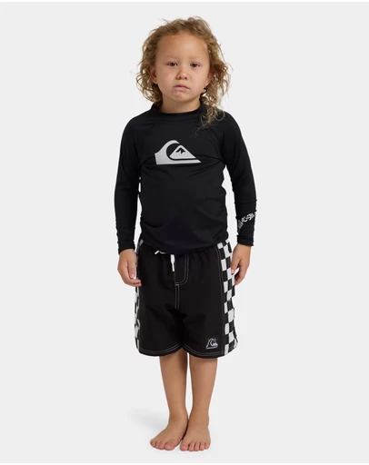 Quiksilver - Boys 2 to 7 All Time Long Sleeve Rash Vest