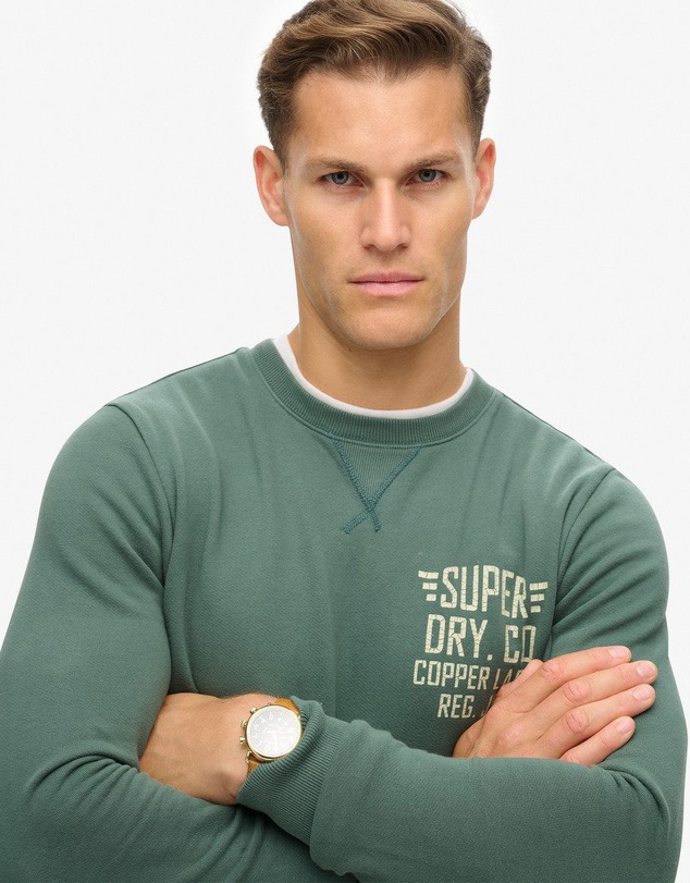 Superdry - Copper Label Graphic Crew