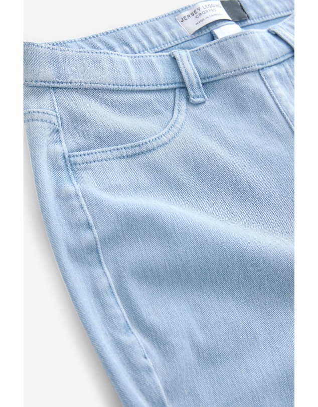 NEXT - Cropped Denim Jersey Leggings