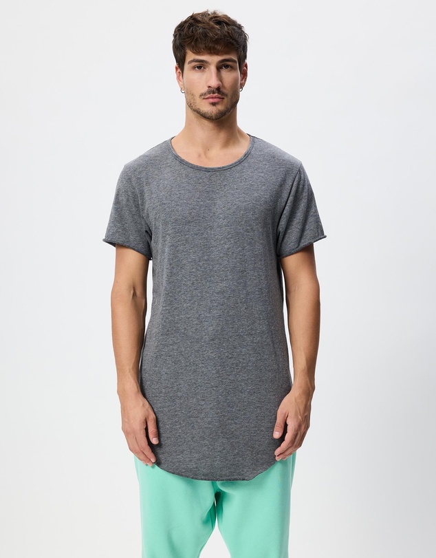 Surrounded By Ghosts - The Agrellite Curved Hem T-Shirt