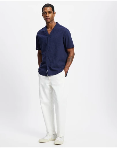 Staple Superior - Hampton Seersucker Shirt