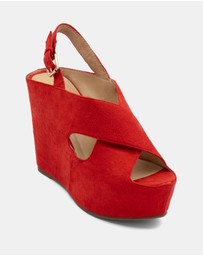 Therapy - Dauphine Red Imit Kid Suede