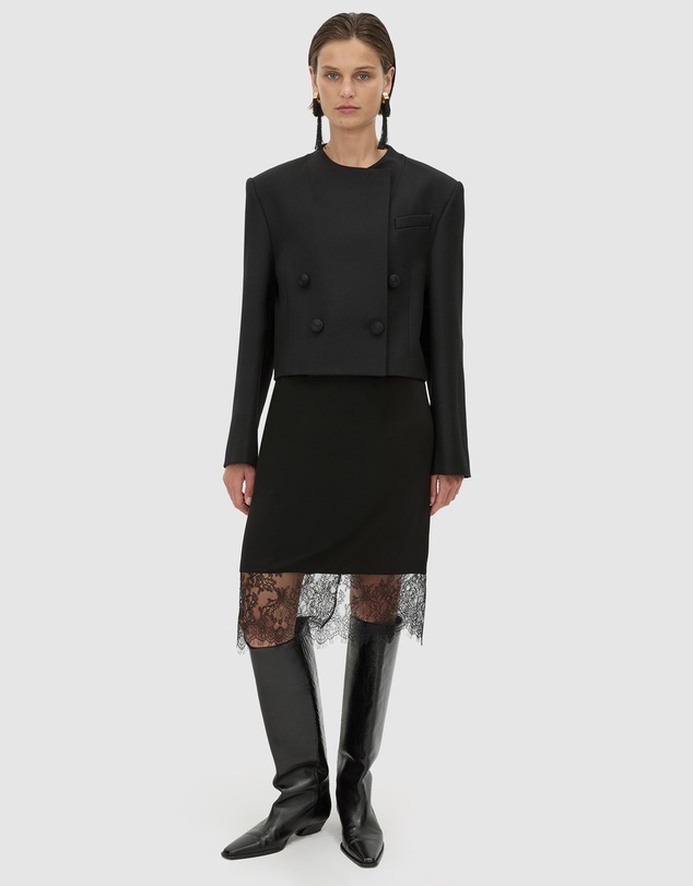 CAMILLA AND MARC - Cora Lace Trim Pencil Skirt