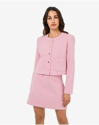 Forcast - Cynthia Crop Tweed Jacket