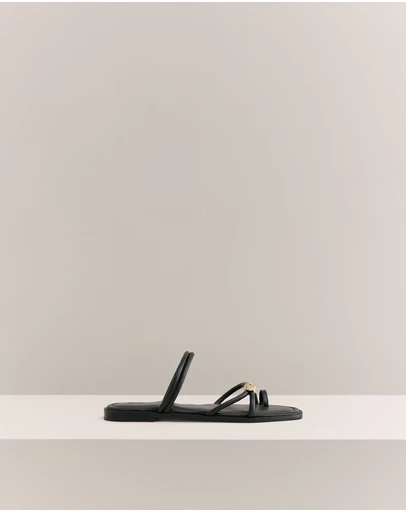 Trenery - Evalie Sandal in Black