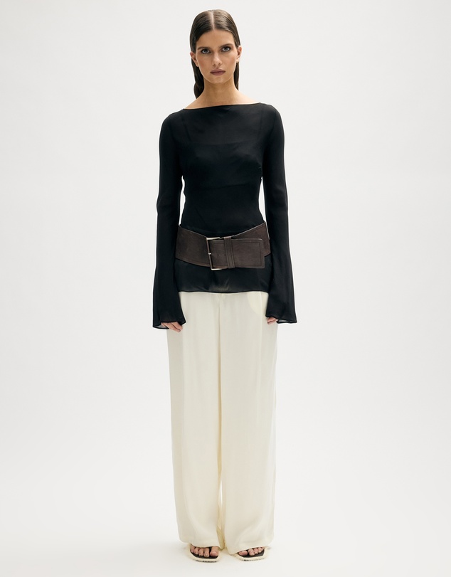 Minima Esenciales - Olen Sheer Layered Top