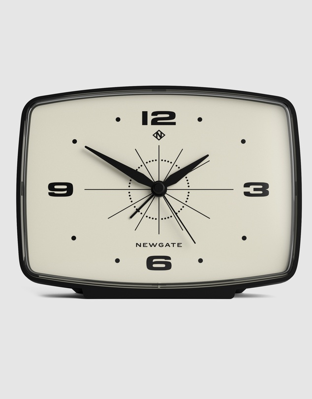 Newgate - Newgate Brooklyn Alarm Clock - Black