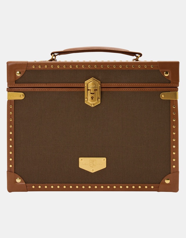Wolf - Wolf Ida Trunk Jewellery Box Khaki