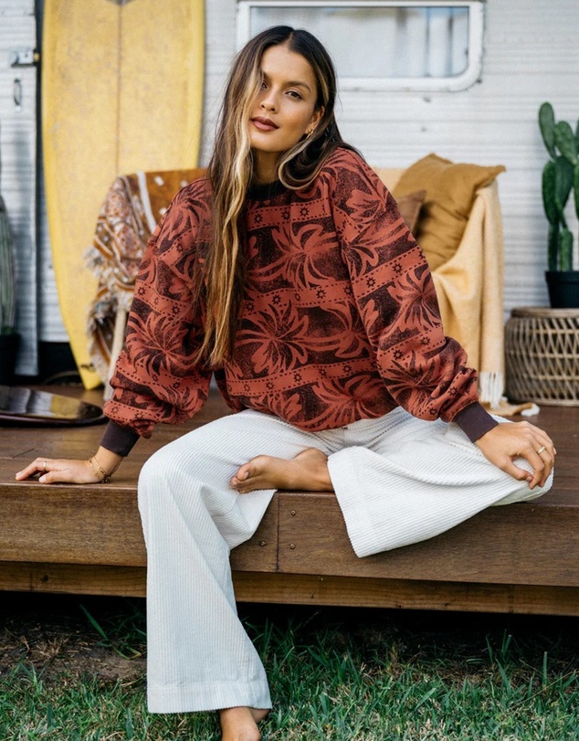 Billabong - Womens Vida Palms Crew Neck