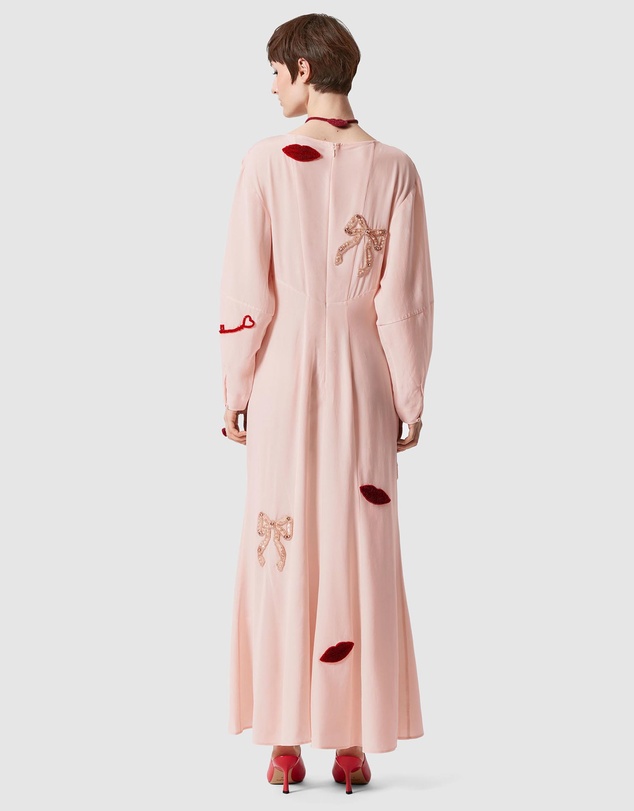& Other Stories - Bead-Embroidery Maxi Dress