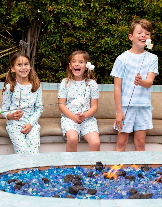 Sant And Abel - Kids Daisy Jersey Short PJ Set