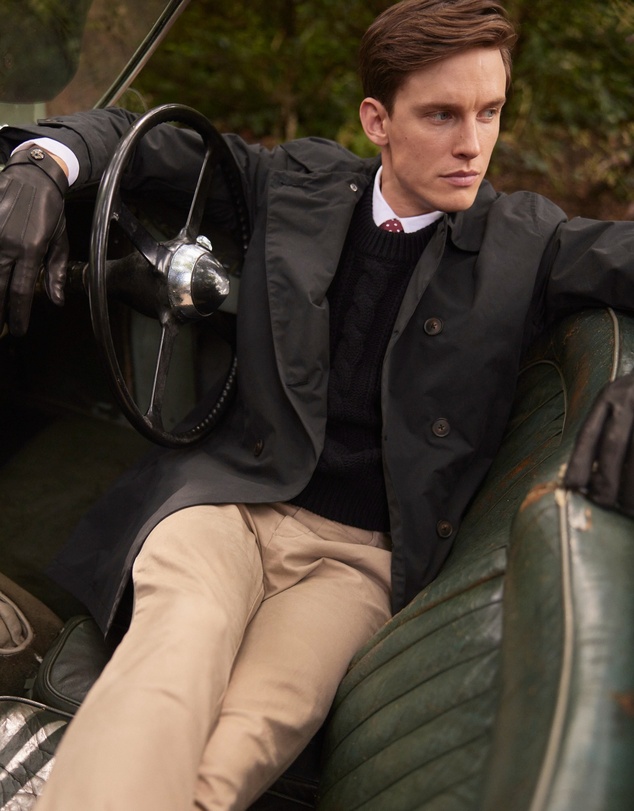 DENTS - Unlined Leather Driving Gloves Made In England Daniel Craig Fleming