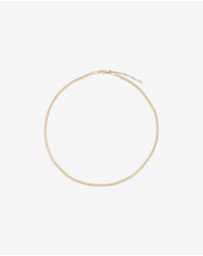 Michael Hill - 45cm (18”) 2mm-2.5mm Width Herringbone Chain in 10kt Yellow Gold