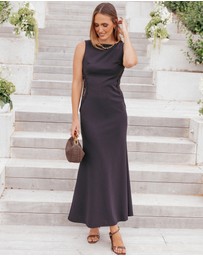 Petal & Pup - Kadija Maxi Dress - Black
