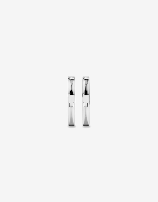 Michael Hill - 11mm Heart Shape Huggie Earrings in Sterling Silver