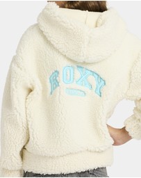 Roxy - Girls 4 to 16 Back to Full Fleece Jacket