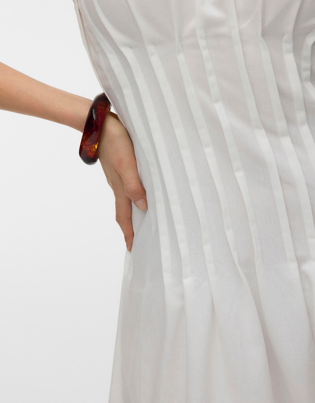 Vero Moda - Tabia Pleated Midi Dress