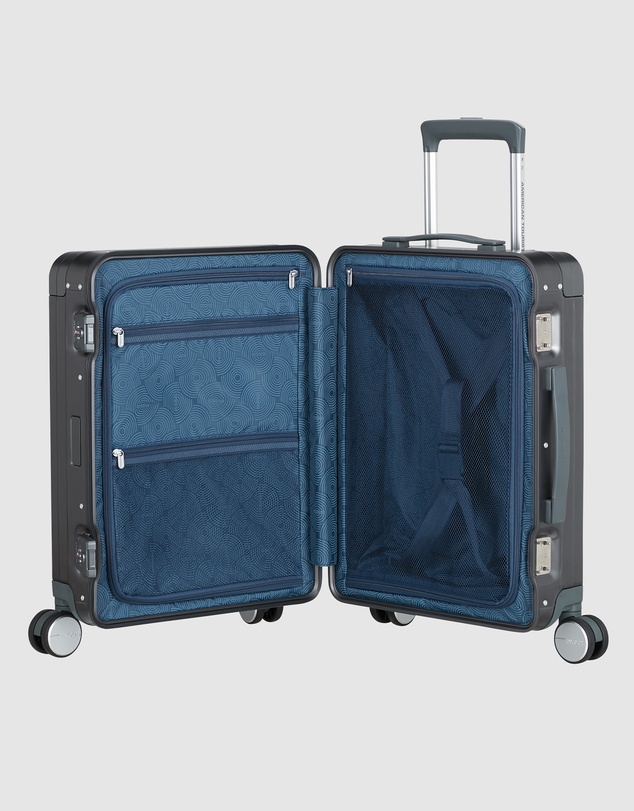 American Tourister - Soundbox Alu Carry-On Tsa Suitcase Expandable (55Cm)