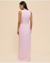 CHANCERY - Lani Sleeveless Wrap Maxi Dress