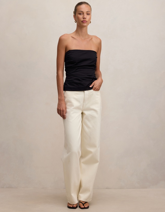 Forever New - Reese Gathered Strapless Top