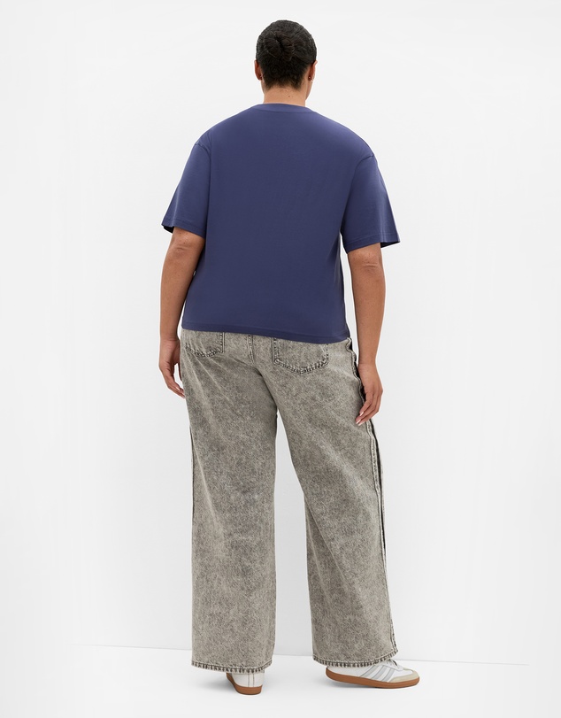 City Chic - Oversized Crew Neck Tee