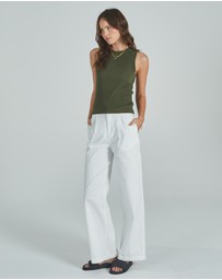 DRICOPER DENIM - Joey Forest Green Top