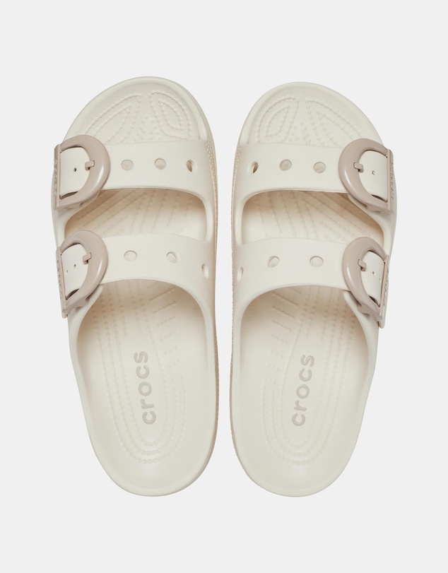 Crocs - Saturday Enamel Buckle Sandals - Women's