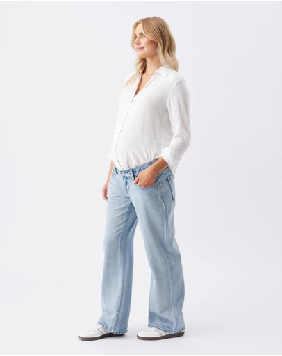 Ripe Maternity - Billie Elastic Waist Jean