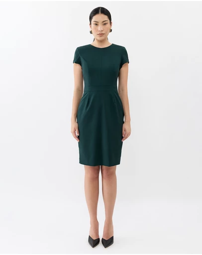 Farage - Signature Cap Sleeve Dress