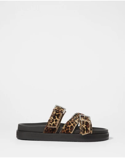 & Other Stories - Cross-Strap Leather Sandals