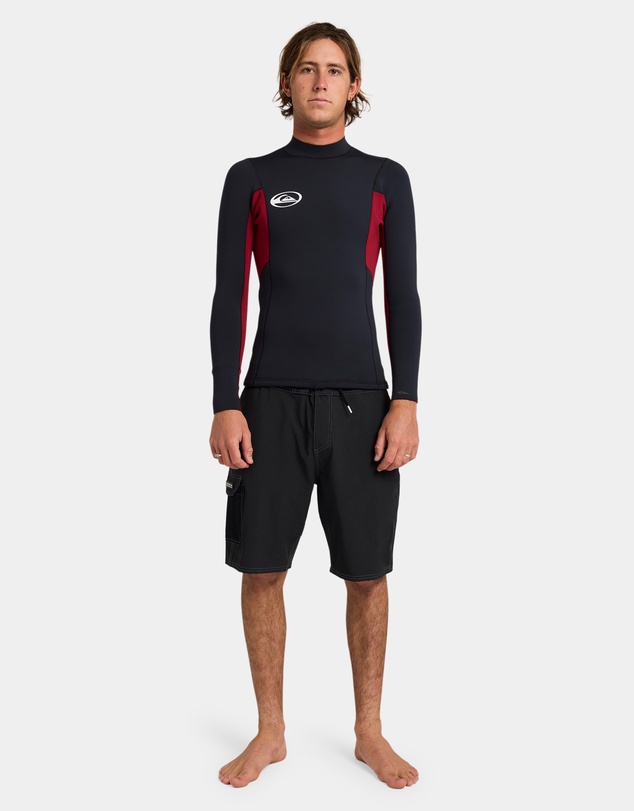 Quiksilver - Mens 15mm Mercury Long Sleeve Wetsuit Top