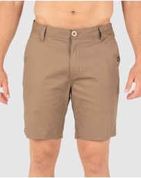 UNIT - UNIT Mens Shift Fixed Waist Utility Shorts