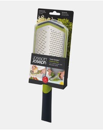 Joseph Joseph - Twist Grater™ Adjustable 2-in-1 Etched Twin-Bladed Grater, Course and Fine