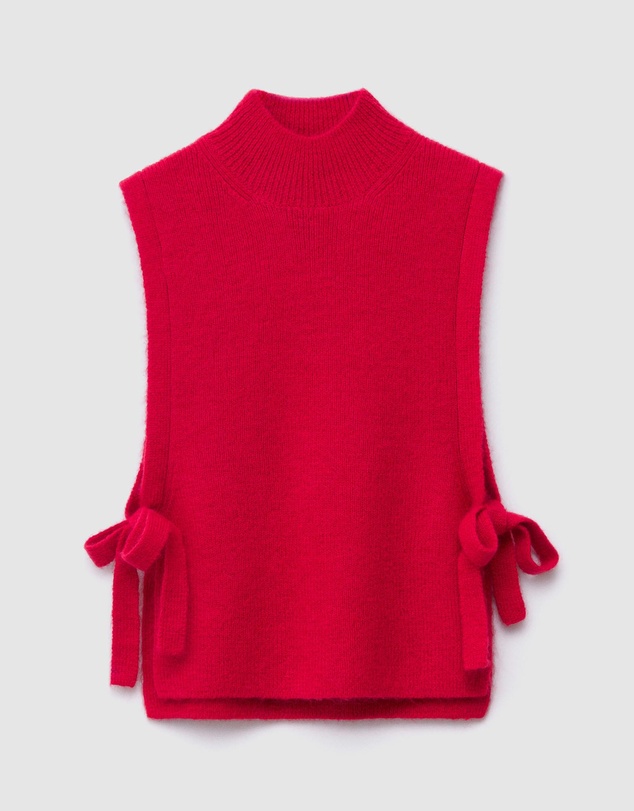 & Other Stories - Wool Bib Collar Top