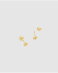 Ichu - Bloom Earrings Gold