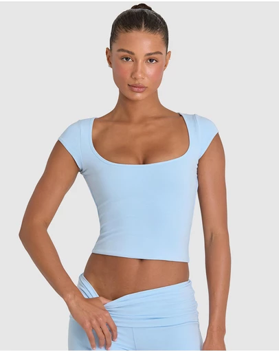 BO+TEE - Buttercloud Crop Top