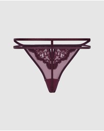 Hunkemoller - Cinnamon HL String Thong