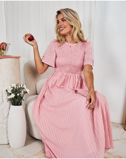 Esther & Co - Iolana Dress - Pink