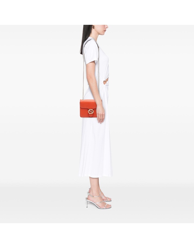 Pre-Loved by Azura Reborn - Pre-Loved Small Dollar Calfskin Interlocking G Crossbody