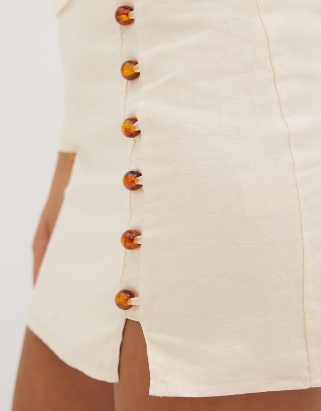 Dazie - Beach Baby Beaded Mini Skirt