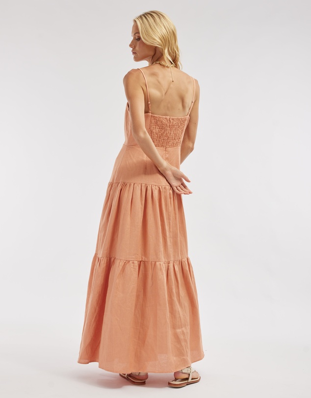 Amelius - Sorrento Linen Maxi Dress