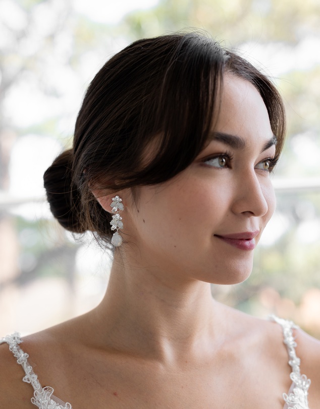 Ivory Knot - Juliana Earrings