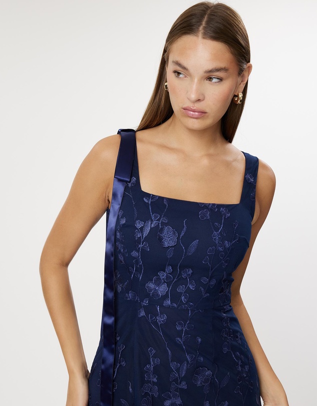 Romance by Honey and Beau - Blake Ribbon Maxi Dress