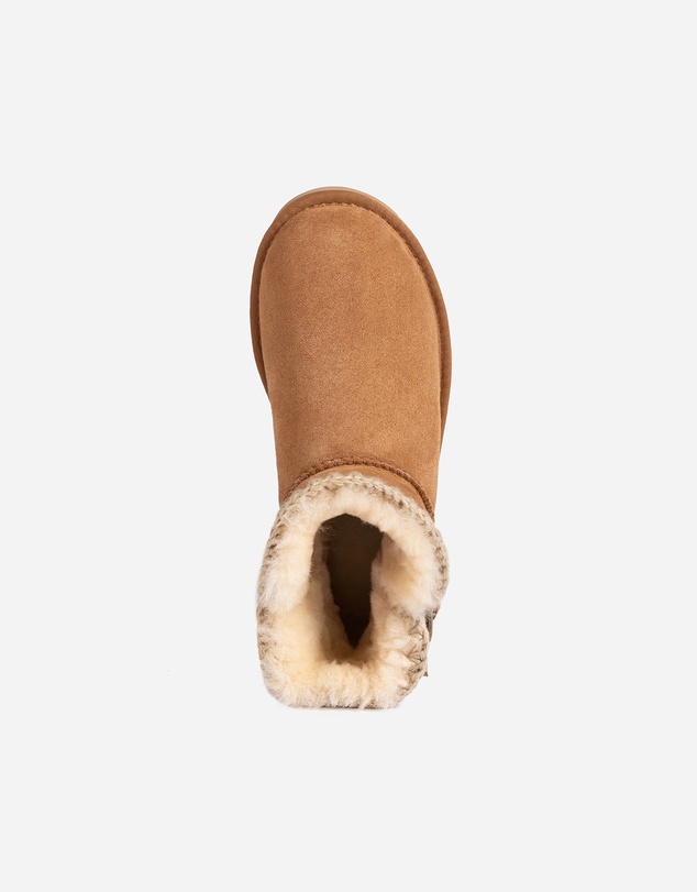 Ozwear Connection Uggs - Ugg Eskimo Buckled Platform Mini Boots